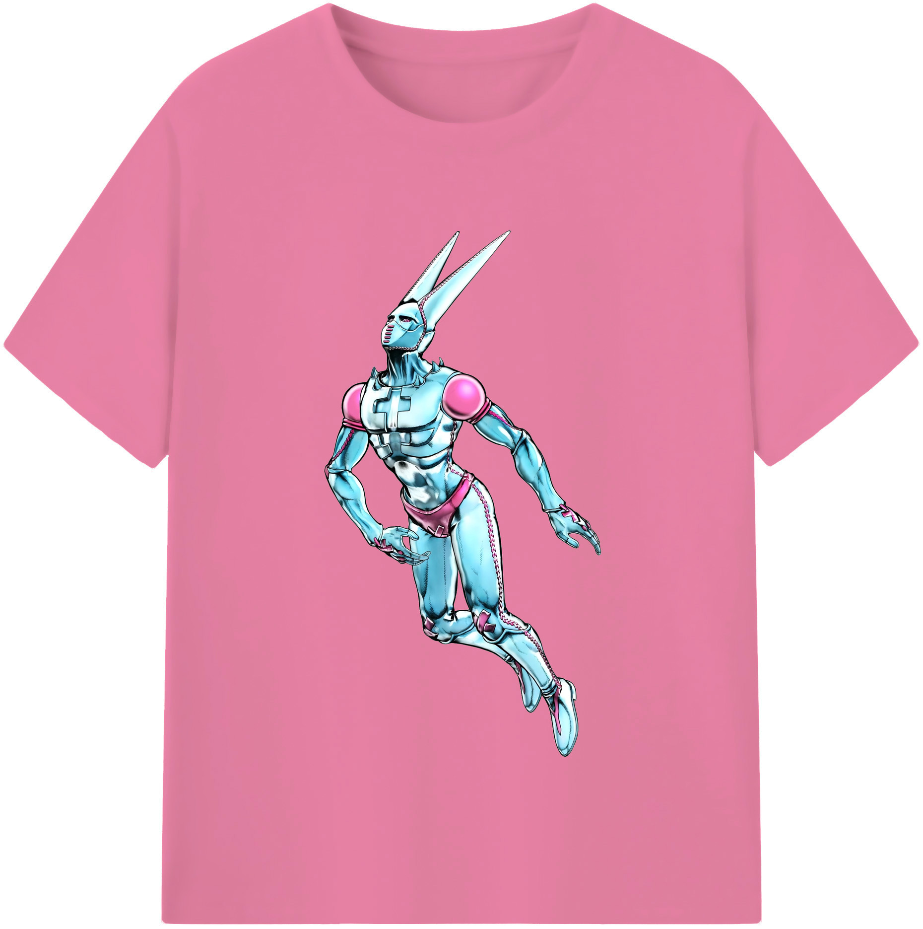 （画像用） ジョジョの奇妙な冒険 JoJo's Bizarre Adventure 綿100％半袖Tシャツ（フロントプリント）